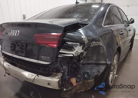 2016 Audi A6 3.0T Premium Plus z USA, uszkodzony, nr VIN WAUFGAFC3GN103386